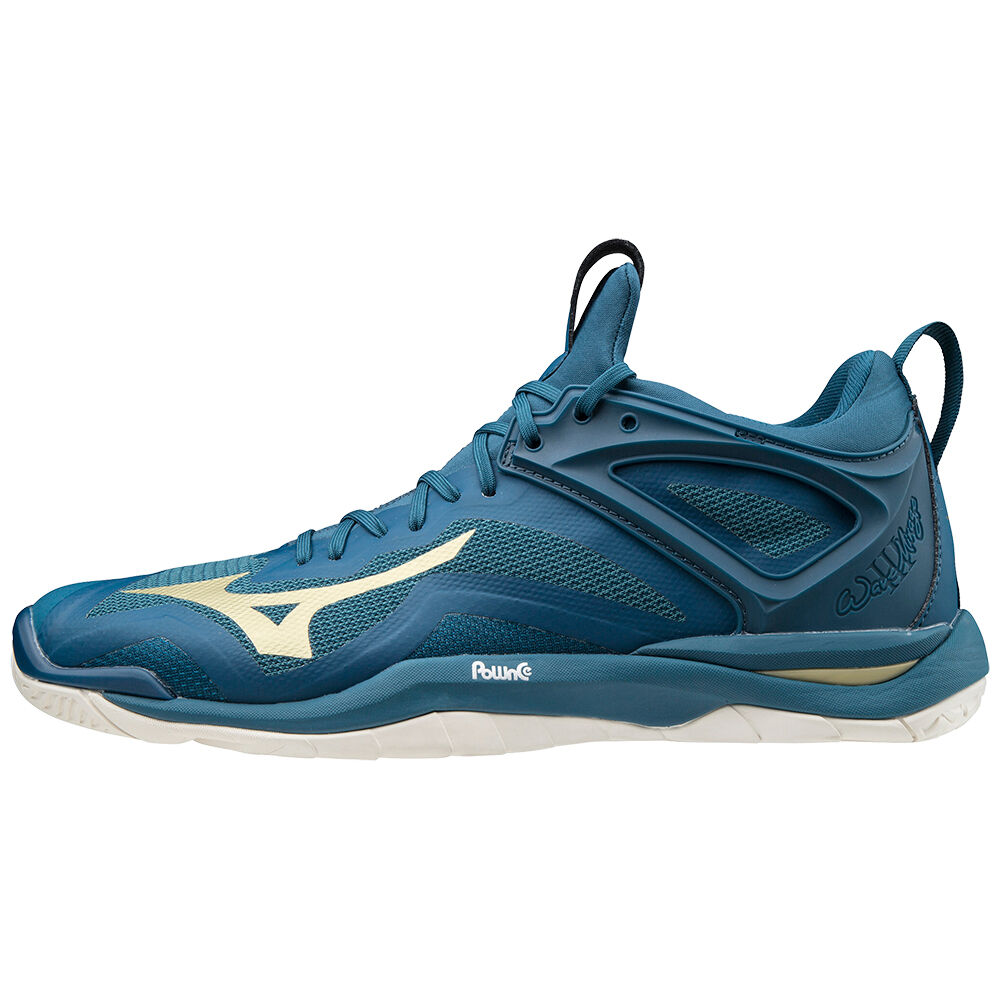 Scarpe Da Pallamano Mizuno Wave Mirage 3 Uomo - Blu - 94367-PUOD